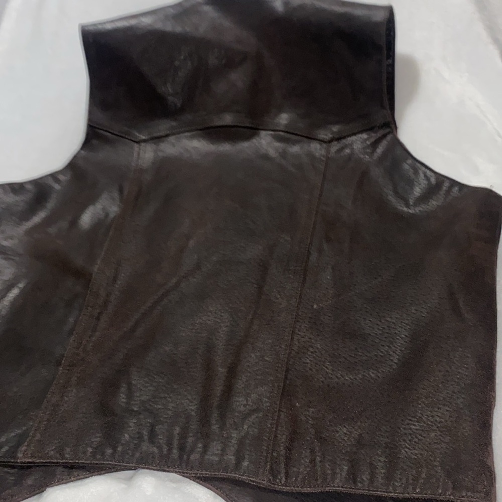 Cripple Creek Genuine Leather Vest View 6